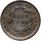 1809 C-3 Anacs Ef 45 Classic Head Half Cent Coin 1 2c
