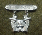 Pre Wwi-wwi Us Army  Usmc  45 Service Revolver Pistol Expert Shooting Badge