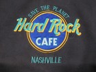 Vintage Hard Rock Cafe Nashville Medium Heavy Long Sleeve Sweatshirt Nice