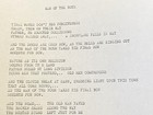 One Of A Kind  Hand Typed Lyrics By Ed  man Of The Hour    Eddie Vedder Sig