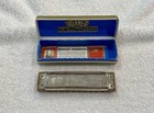 Vintage Hohner-orchester I Harmonica Key Of C 4  In Original Box Made In Germany