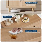 Storage Cabinet With Drawer  32 7  Sideboard Buffet Cabinet With 2 Doors