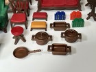 Playmobil Victorian Mansion Formal Dining Room Library Dollhouse Loose Furniture