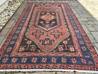 4 1 X 6 8 Antique Caucasian Heriz Rug Serapi Kazak Vintage Ushak Tribal 