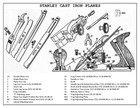 Stanley Plane 4-3 8    Handle  tote  Stud For No   s  4-1 2 Thru 8