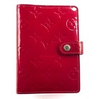 Louis-vuitton Monogram Vernis Agenda Pm Day Planner Cover Red Ca1057 Auth  0566