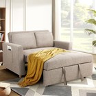 Loveseat Sofa Couch W drawer Storage 2 Seater 47 2  Small Couches Space For Home
