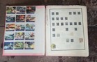 Vintage Modern Postage Stamp Album With Some Stamps Included