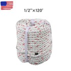 1 2 Inch X 120 Feet Arborist Bull Rope Tree Hoist Rigging Line Polyester Rope