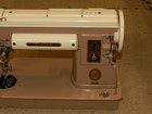 Singer 301a Sewing Machine Short Bed Tan cream Original Pedal Excellent Cond 
