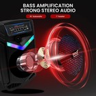 Pyle 15in Bluetooth Portable Pa Speaker   Karaoke Audio  Rechargeable Battery