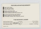 1993 John Deere Feature-advantage-benefit 710d Backhoe Loader 1f38