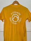 80s Vintage Yosemite National Park Half Dome Pocket T-shirt Size Small S Hiking