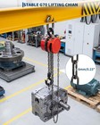 1 2 Ton Chain Hoist Manual Steel Chain Block 8 10 20 Ft Lifting Height Red