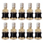 10 Piece Tr501 Brass Valve Stems For Commercial Vehicles  Fits Tr501 10pcs