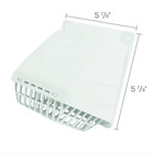 Set Of Two  Deflecto Hr4w Wide Mouth Hood W  Bird Guard For Your Dryer Duct