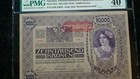 1918  1919  Austria Pmg Ef40 Ten Thousand Kronen Note 10 000 Kr Bill Buy It Now 