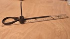 Antique Forged Miners Candleholder Sticking Tommy 9 1 2  Long