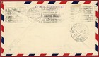 Austria 1929  3 5s On Cover zeppelin  Lz-127 mediterranean Flight wein To Madrid