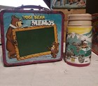 Yogi Bear Lunch Box   Bottle  1974