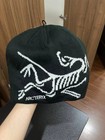 Unisex Winter Hat - Black Wool - Arc   teryx Bird Head Toque Beanie Orca - Nwt