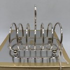 Vintage Nordstrom Hotel Silver Toast Rack Small