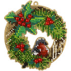 Wonderland Crafts Bead Embroidery Kit On Wood Flk-440