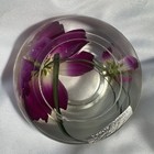 Emilio Robba Orchid  Glass Bowl