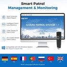 Jwm Rfid Guard Tour Patrol System Lcd Reader 10 Checkpoints Staff Tags Wm-5000v 