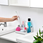 Toothbrush Holders For Bathroom  Bathroom Organizer Countertop  Bathroom Counter