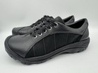 Keen Women   s Presidio Casual Walking Shoes     Black Leather     Size 8 5 Us