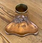 Vintage Period Art Nouveau Bronze Inkwell