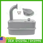 Muffler For John Deere 107s D105 D110 E100 E110 X125 X126 X145 Tractors Gy21990