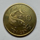 1997 Seychelles 10 Cents - Coin  d-006