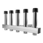 Truck Hitch Car Fishing Rod Holder For 2  Hitch Receiver Mount 5 Tube Stainless
