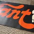 Vintage  1978  San Francisco Giants Ktvu 2 Sticker Decal 16   x4    Rare