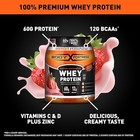 Body Fortress Super Advanced Whey Protein Powder  Strawberry  Immune Support  1 