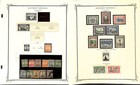 Southern Rhodesia Stamp Collection On 8 Scott Specialty Pages  1924-1964  ba 