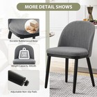 Set Of 2 Dining Chairs Designer Chairs Wooden Home Office Commercial Usa Stock
