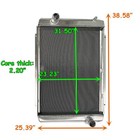 Wheel Loader  Aluminum Radiator For Volvo L60g L70g L90g Replace   Voe11110705