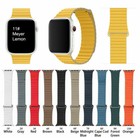 Genuine Leather Loop Magnetic Watch Band For Apple Watch Series 10 9 8 7 6 5 4 3