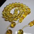       natural Baltic Amber Islamic Prayer 33 Beads Misbaha Tasbih Rosary 57g 13 5mm
