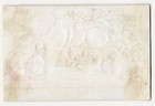 White Cockatoo Bird Table Of Fruit Christmas Greeting 1880 s Card