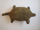 Hand Made Native American Beaded Leather Turtle Amulet  Fetish  Vintage