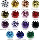 Round Cut 5a Cubic Zirconia Stone Mix 15 Colors Loose Cz Stones Synthetic Gems