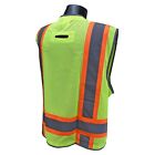High Visibility Hi Vis Reflective Ansi Class 2 Surveyors Road Work Safety Vest