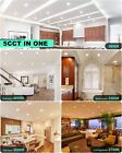 6 Inch 5cct Led Recessed Ceiling Dimmable Light With Junction Box 2700k-5000k