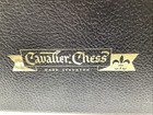 Vintage Cavalier Hand Finished Wood Chess Set Staunton Design Made In France