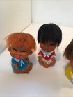 Vintage Moody Cuties Vinyl Rubber Toy Dolls Lot Of 6 1960s Korean 3 5   