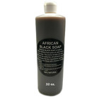 32 Oz  Raw African Black Soap Liquid - 100  Pure Natural Organic Body Face Wash